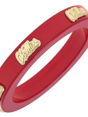 Ole Miss Resin Bracelet